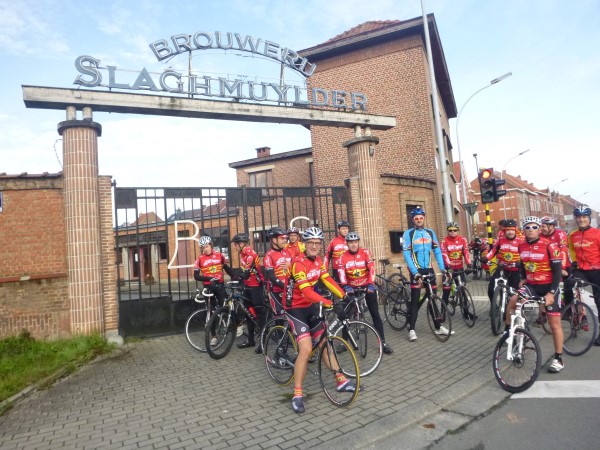 Bezoek sponsor Brouwerij Witkapkampioenenrit 2014